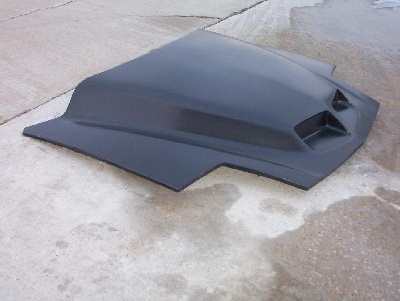 93-97 Firebird 4" Raised Ram Air Hood (Pin On)