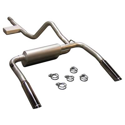 98-02 V6 Flowmaster American Thunder Cat Back Exhaust