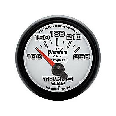 Auto Meter Phantom II Series Electric Trans Temp (100-250 deg)