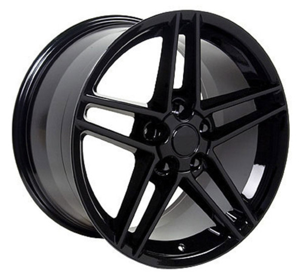 OE Wheels Corvette C6 Z06 Replica Wheel - Black 18x10.5" (56mm Offset)