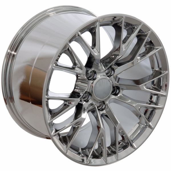 OE Wheels Corvette C7 ZO6 Replica Wheel - Chrome 18x10.5" (56mm Offset)