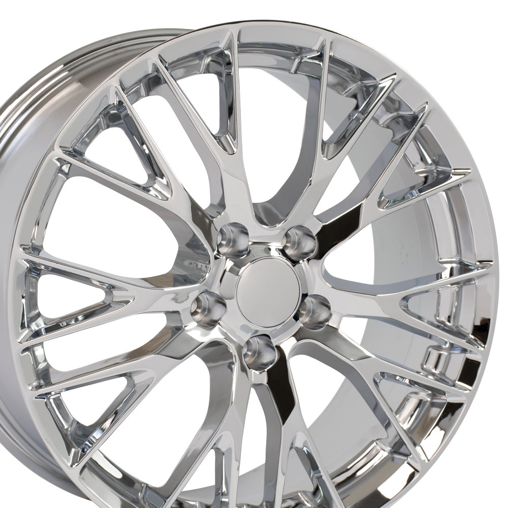 OE Wheels Corvette C7 Z06 Replica Flow Form Wheel - Chrome 19x8.5" (56mm Offset)